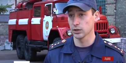60 спасателей тушили пожар этой ночью во Львове
