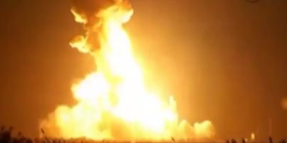 На космодроме в США во время старта взорвалась ракета