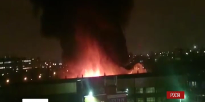 В Москве вспыхнули сразу три мощных пожара