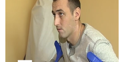 Раненому Александру Пидкопаному нужна помощь, чтобы восстановить ногу