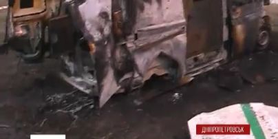На Днепропетровщине расстреляли инкассаторскую машину из гранатомета, есть жертвы