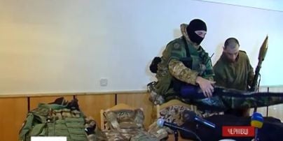 Черновицкий спецподраздел быстрого реагирования "Сокол" вернулся домой полным составом