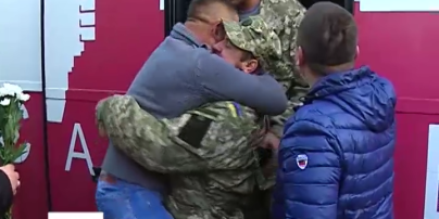 В Житомире сегодня встречали киборгов