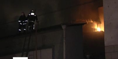 В столице подожгли старейший кинотеатр "Жовтень"