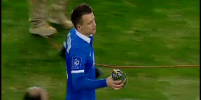 Коноплянка получил награду лучшего игрока сезона 2013/14