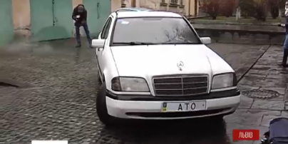 Многодетная семья со Львова отправила собственный Mercedes в зону АТО