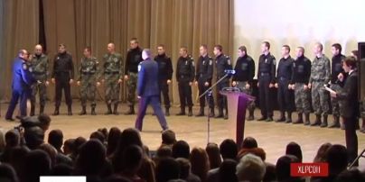 Херсонские правоохранители организовали для школьников день патриота