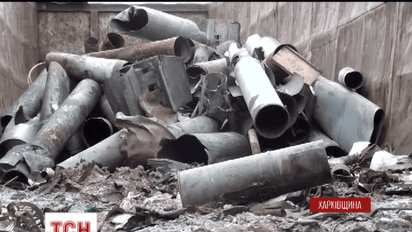 На нелегальном пункте приема металла нашли боеспособные снаряды с АТО