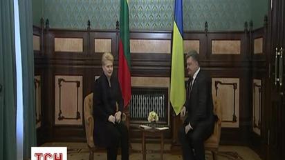 Порошенко розпочав зустріч з президентом Литви