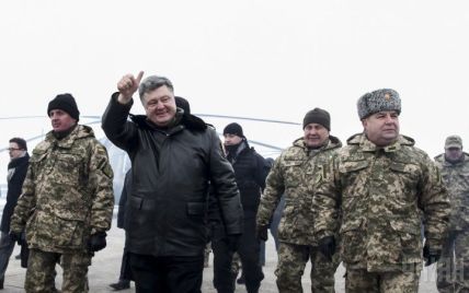 Украинская армия способна противостоять крупнейшей военной мощи континента - Порошенко