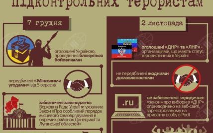 В СНБО нарисовали, что будет с Донбассом после псевдовыборов "ЛНР" и "ДНР". Инфографика