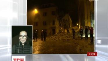 Центральную Италию встряхнула серия подземных толчков