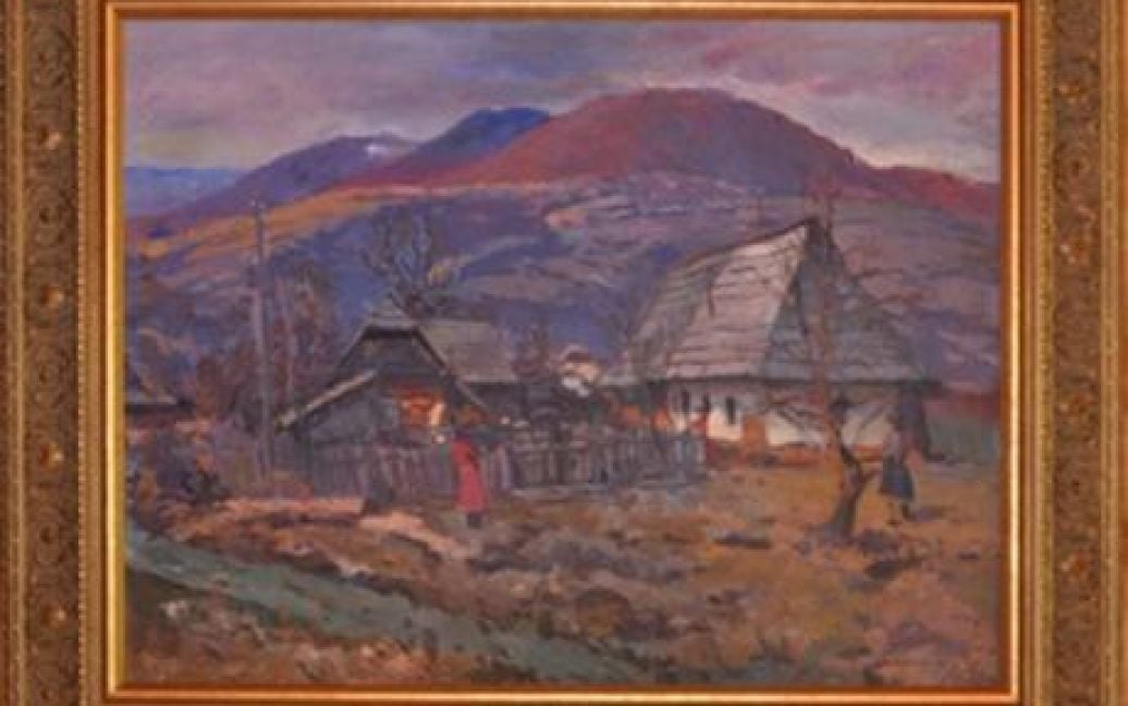 Бокшай Йосиф Йосифович. &laquo;Карпатське село&raquo; / © mvs.gov.ua