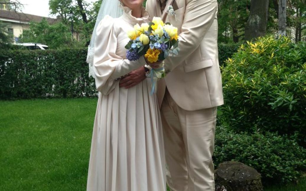Бужинська вийшла заміж / © facebook.com/tolkachovaulya