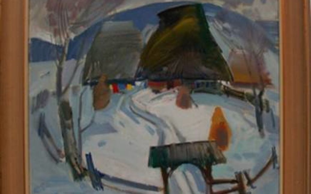 Кашшай Антон Михайлович. &laquo;Зимовий пейзаж&raquo; / © mvs.gov.ua