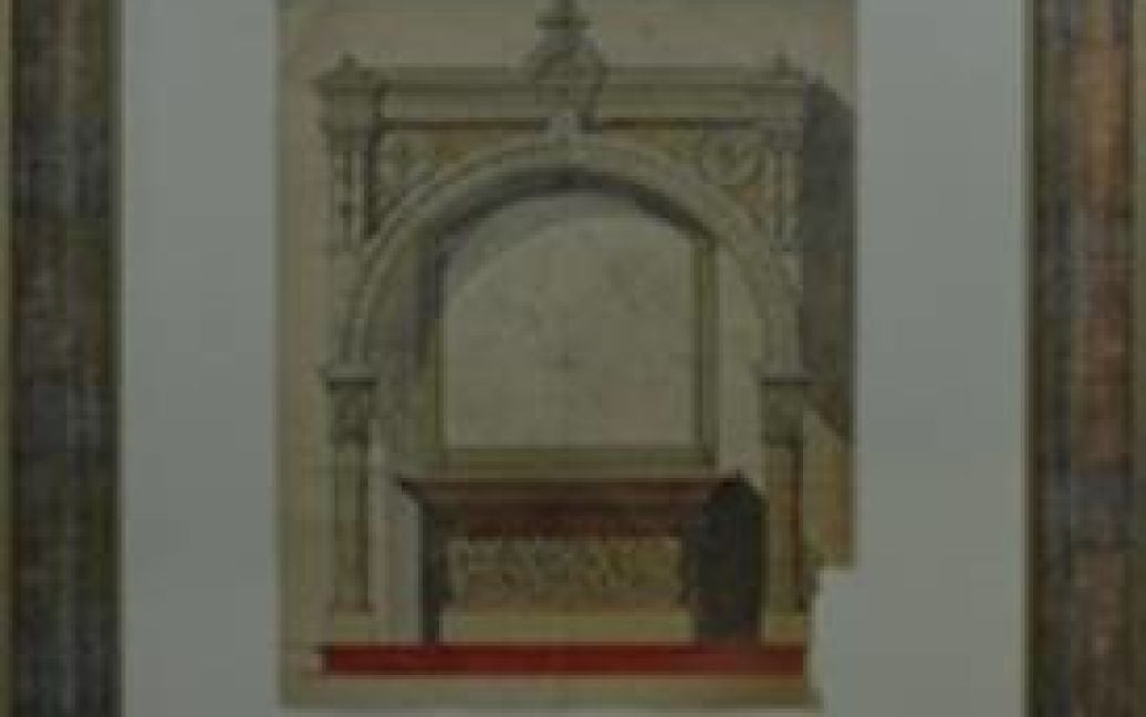 Бокшай Йосиф Йосифович. &laquo;Ескіз іконостасу&raquo; / © mvs.gov.ua