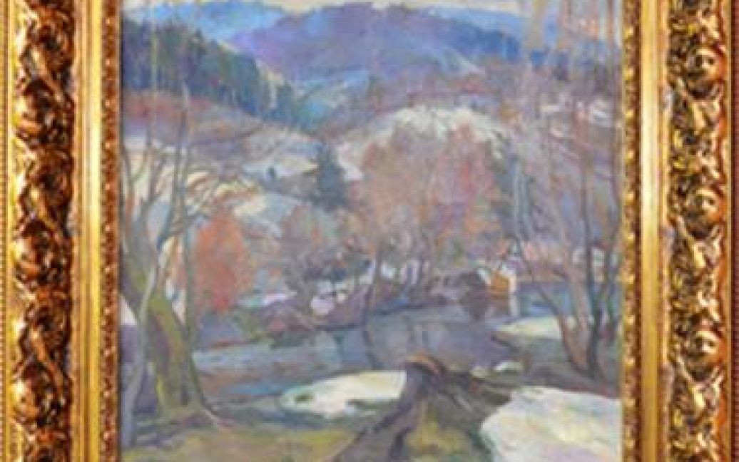 Ерделі Адальберт Михайлович. &laquo;Річний пейзаж&raquo; / © mvs.gov.ua