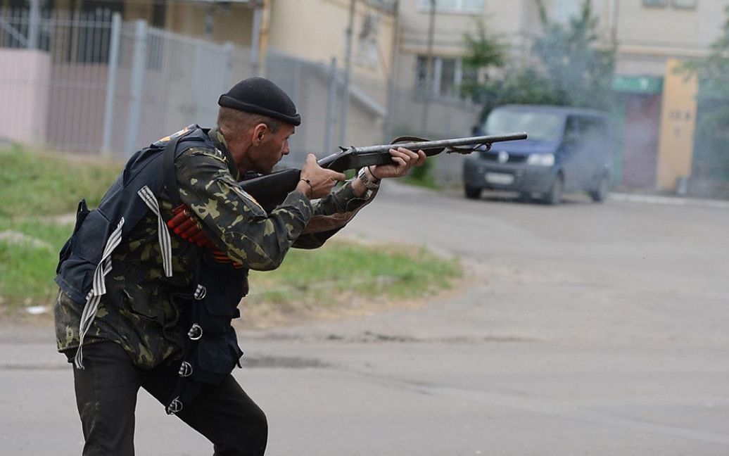 Терорист, якого сьогодні вбили в Луганську пострілом в голову / © gazeta.ru