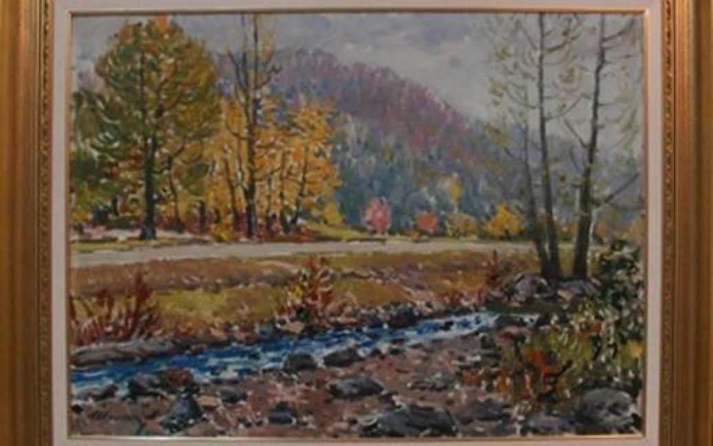 Шолтес Золтан Іванович. &laquo;Гірська ріка&raquo; / © mvs.gov.ua