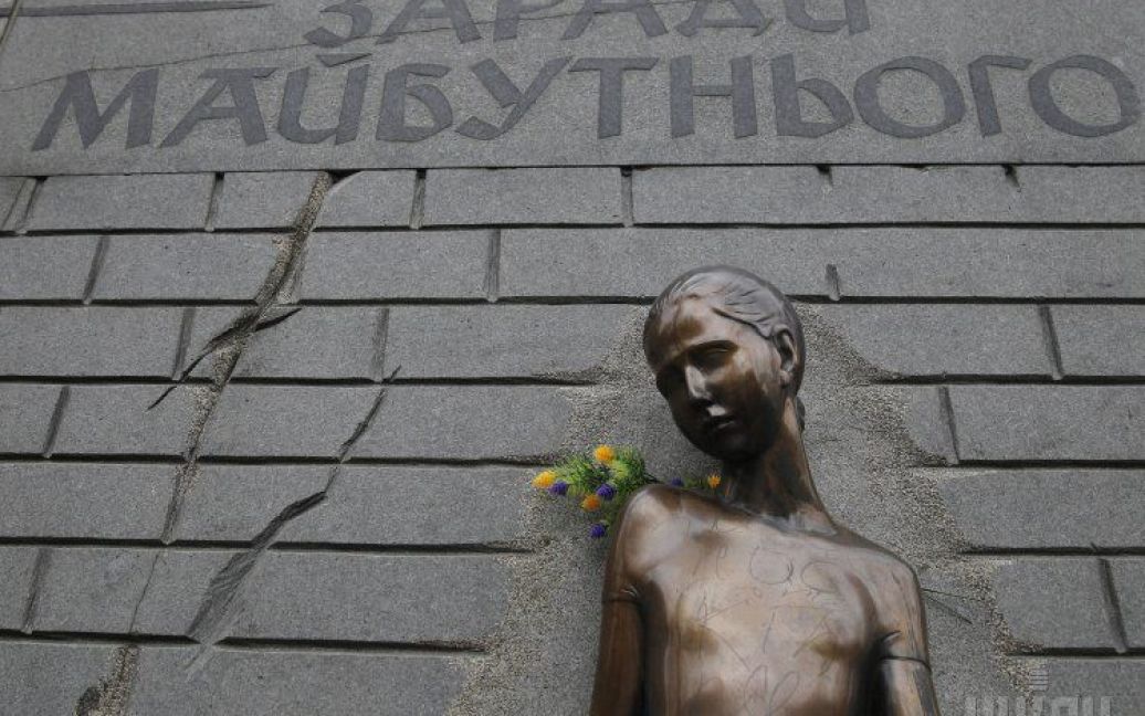 В Киеве почтили память жертв нацизма / © УНІАН
