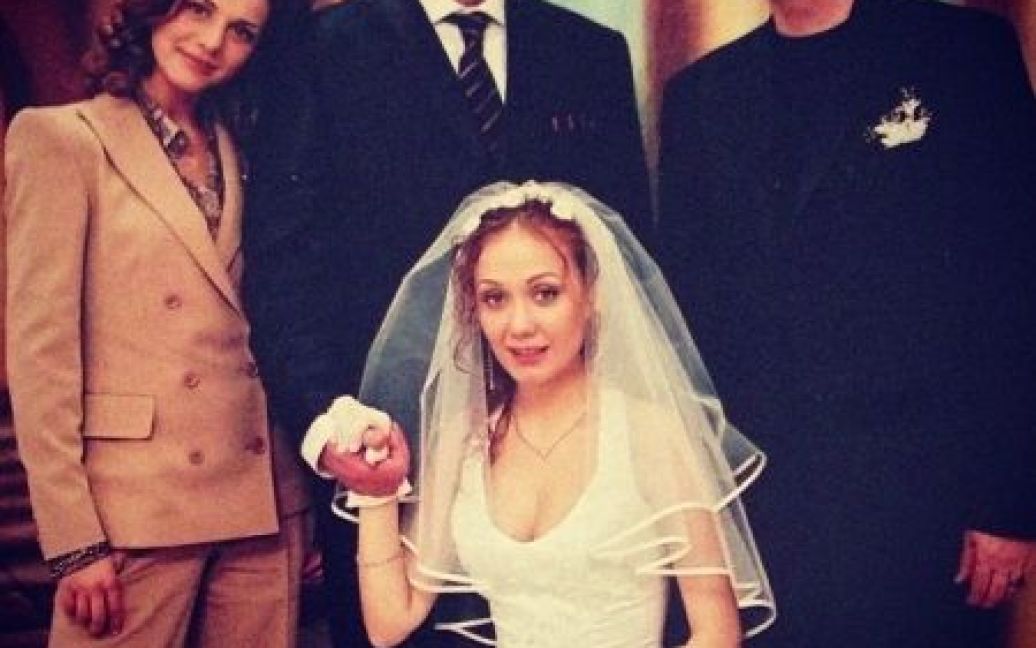 Анна Сєдокова та Констянтин Меладзе були дружками на весіллі / © instagram.com/eygeniavlasova