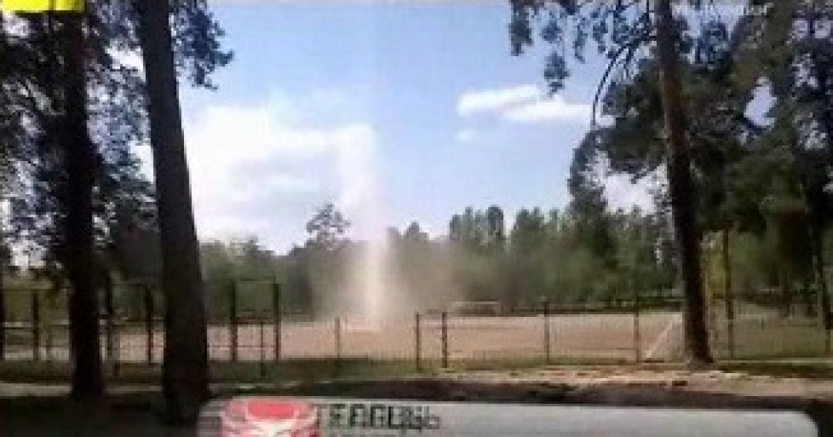 Помилуватися рідкісною картиною вдалося не довго