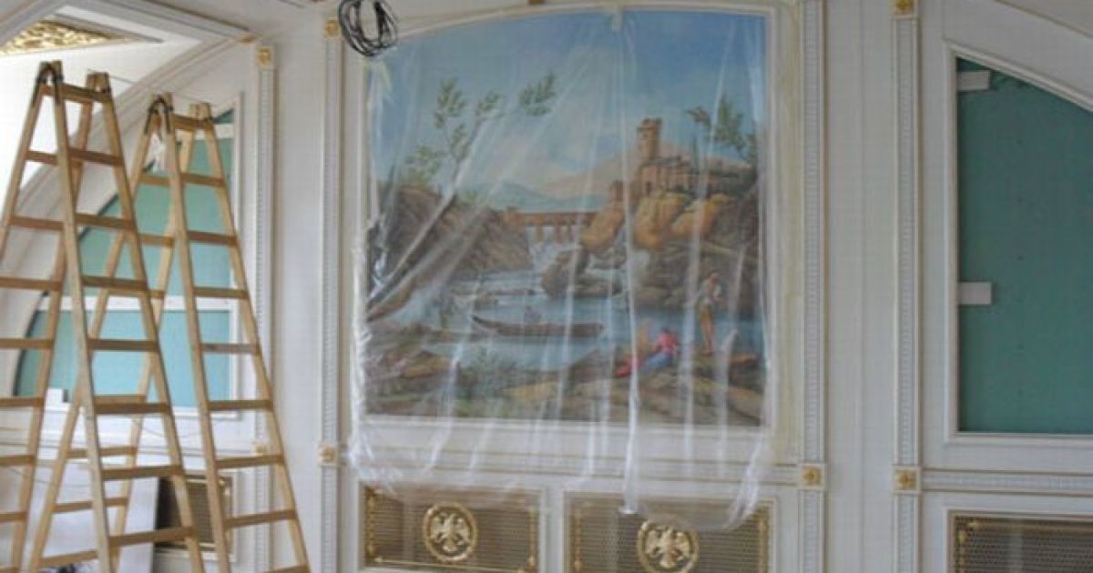 Роскошный "дворец Путина" на берегу Черного моря в селе Прасковеевка возле курортного города Гененджик в Краснодарском крае России / © kolyan.net