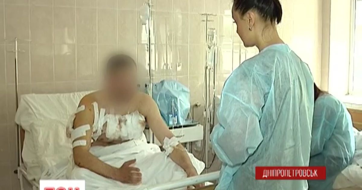 Военные проходят лечение в Днепропетровске
