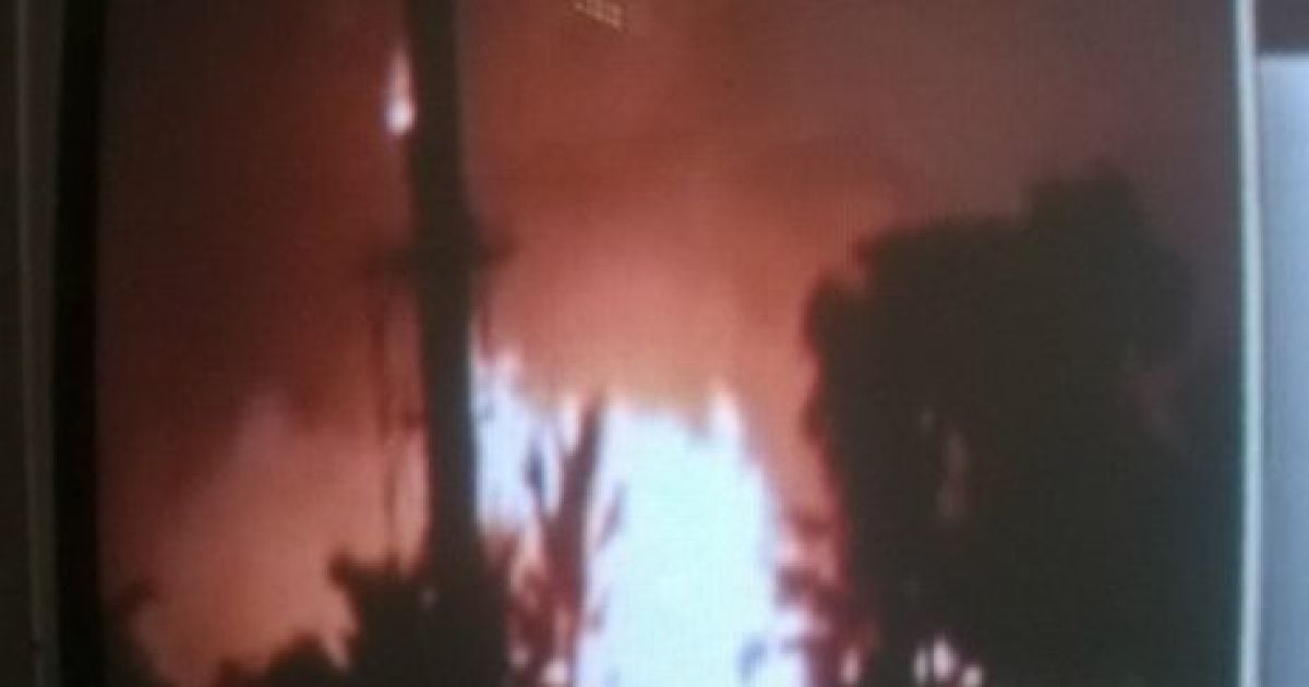 В результате взрыва один человек пострадал