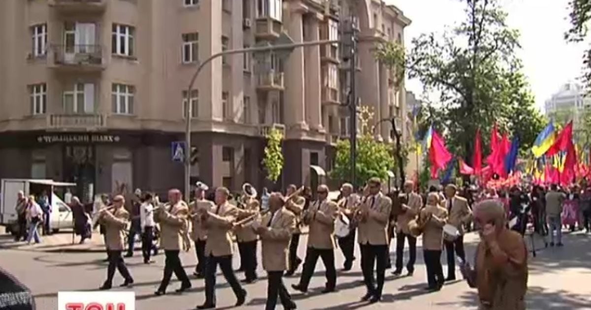 Соціалісти пройшлися вулицями Києва на Першотравень