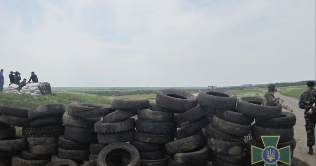 На Луганщине строят блокпосты для защиты пограничников