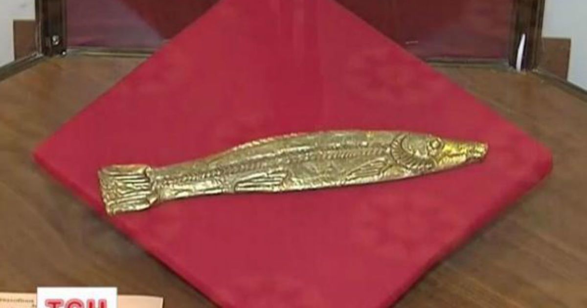 Один із кримських експонатів, який нині експонують у Голландії