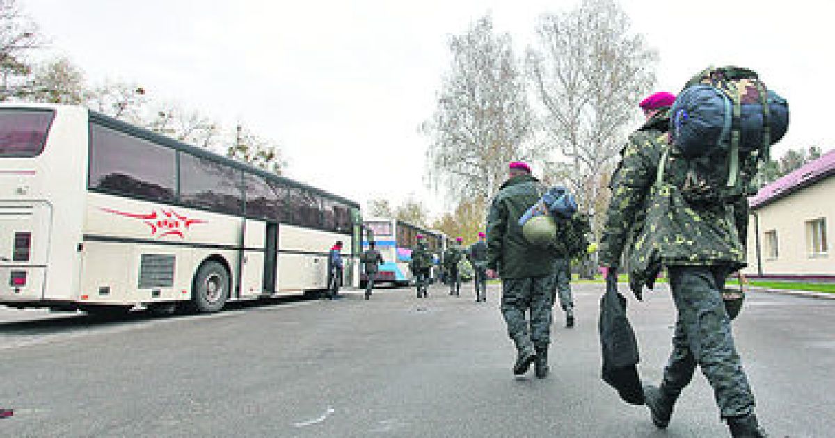 Бойцы полностью экипированы