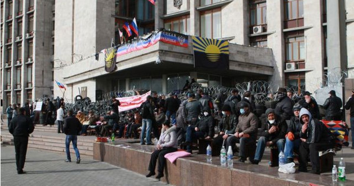 В здании Донецкой ОГА оборудовали столовую