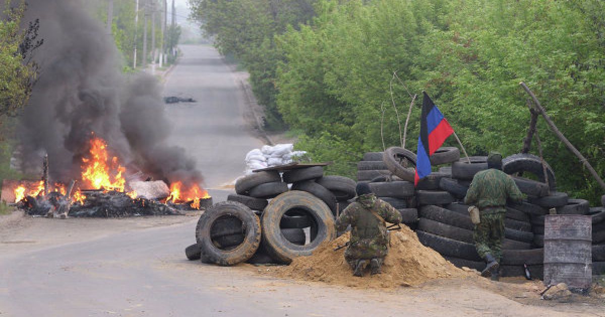 В Славянске продолжается АТО