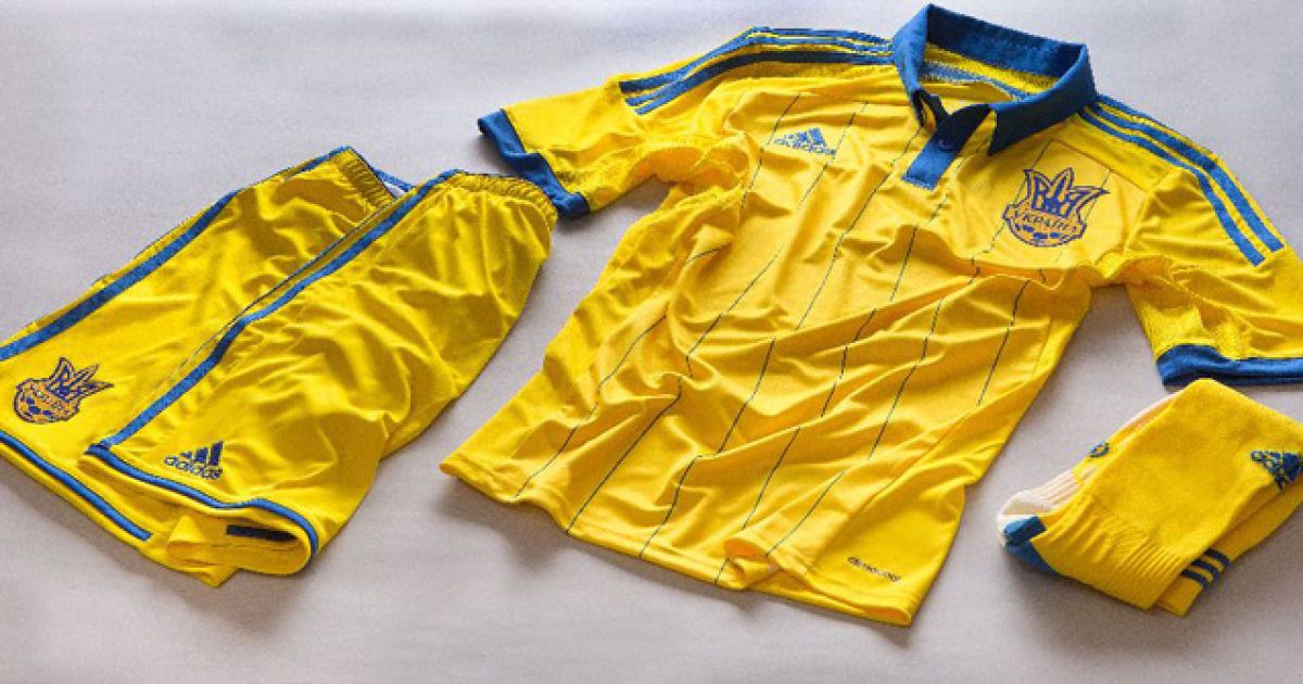 Новая форма сборной Украины