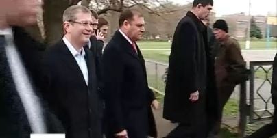 Добкіна закидали яйцями у Павлограді