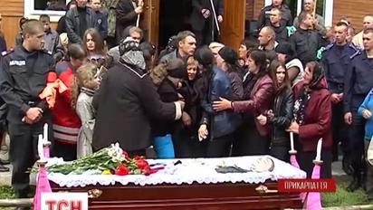 На Прикарпатье попрощались с бойцом Нацгвардии, погибшим в Мариуполе