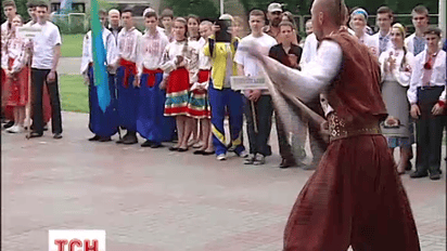 Київським учням влаштували воєнізовані змагання