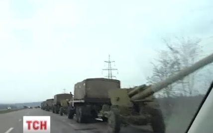 Сепаратисти заблокували колону військових під Донецьком