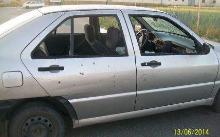 В Луганске взорвали и расстреляли машины на территории управления ГАИ