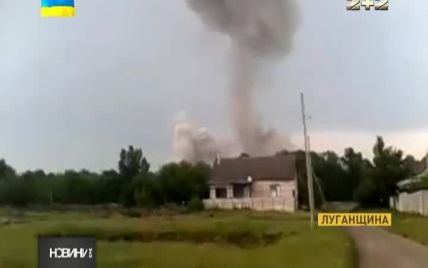 На Луганщині під час нападу на військову частину Нацгвардія знищила понад 50 терористів
