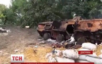 Терористи замінували трупи українських солдатів на знищеному блокпосту біля Словʼянська