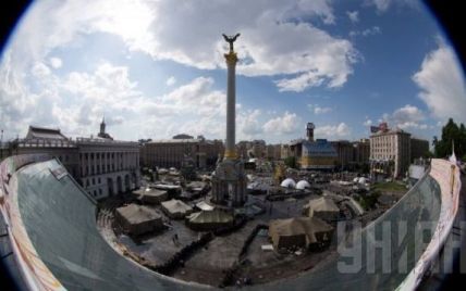 Жители Майдана не спешат в ряды Нацгвардии