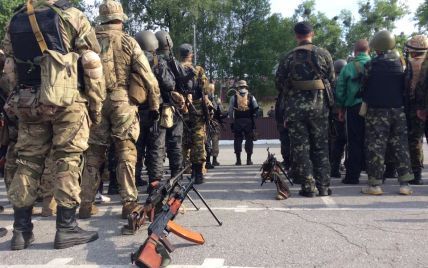 В Славянске новобранцы второго батальона Нацгвардии заступили на боевые посты