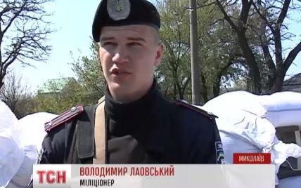 Николаев от сепаратистов охраняет новый батальон спецназа "Святой Николай"