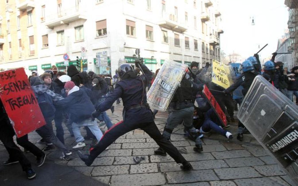Протести студентів в Італії / © Corriere Della Sera