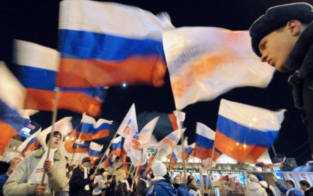 Незгодні з результатами виборів росіяни почали виходити на вулиці / © AFP