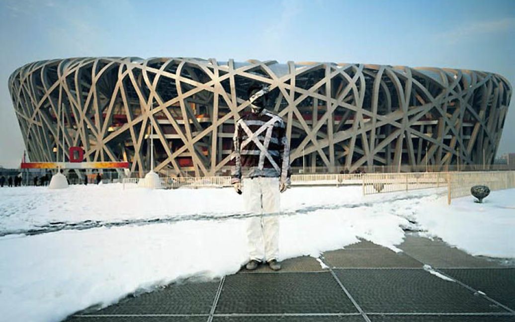 Ліу Болін та Олімпійський стадіон у Пекіні / © bigpicture.ru