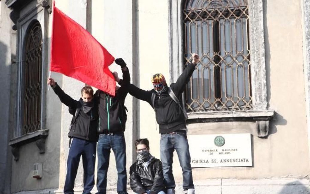 Протести студентів в Італії / © Corriere Della Sera